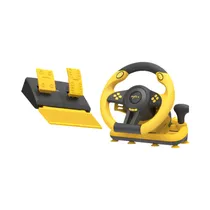 Simulador PXN V3 Pro Volante Con Pedal Yellow Black