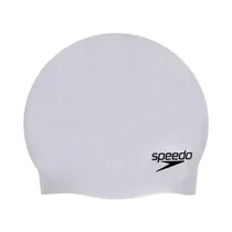 Gorra de Natación Speedo Plain Moulded Silicone Cap 8-709849086 Gris