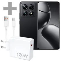 Celular Xiaomi 14T Pro NFC Dual Sim de 512GB/12GB Ram de 6.67" Leica 50+50+12MP/32MP - (Global) + Carregador