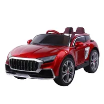 Carrinho Eletrico para Criança Audi 4X4 KP-2022 / 12V / Bluetooth - Vermelho