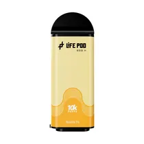 Refil Life Pod Eco II 10K Peach Mango 10.000 Puffs