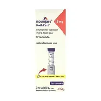 Mounjaro Kwikpen 15MG/2.4ML 1 Caneta Lilly