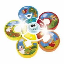 Chicco Juguetes Descubre El Animal Puzle Electrónico 12 A 36 Meses Multicolor