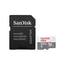 Memória Microsd Sandisk Ultra 256GB 100MB/s C10