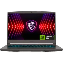 Notebook Gamer MSI GF63 Thin A15 B7VE-466US 15.6" AMD Ryzen 7 7535HS RTX 4050 6 GB - Preto
