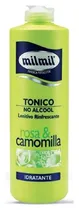 Tonico Milmil Hidratante Rosa & Camomilla 500 ML