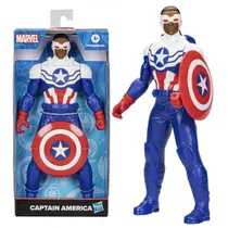 Figura Hasbro de Capitán América Mighty Hero Series F6936
