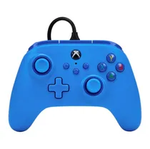 Controle Powera Enhanced Wired para Xbox One PWA-A-02543 - Azul