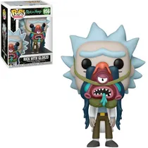 Funko Pop Rick Morty Rick W/Glorzo 956