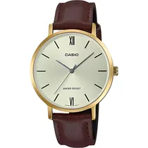 Relógio Casio LTP-VT01GL-9BUDF Analógico Feminino - Brown/Champagne