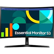 Monitor Curvo Samsung LS24D366GAN 24" Full HD 100 HZ / 4 MS - Preto