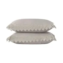 Juego de Fundas de Almohada Altenburg Bordado de Satén 50 X 70 CM 2 Piezas Surtido