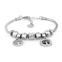 Pulseira Feminina Daniel Klein DKJ.3.2089-1 - Prata