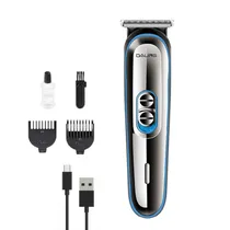 Maquina de Cortar Cabelo Daling DL-1537 - Recarregavel - 3 Pentes