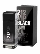 Kit Carolina Herrera 212 Vip Black 100 + SG