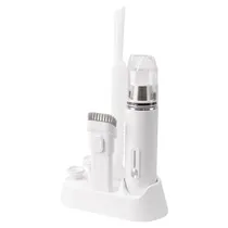 Aspirador de Pó Portátil 4LIFE FL21Y-102 - 80W - para Casa e Carro - Recarregável - Branco