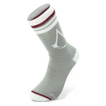 Abystyle Socks Assassin's Cred Grey-White-Crest 38979