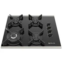 Cooktop Atlas U.Top Cozinha de Vidro 4 Bocas