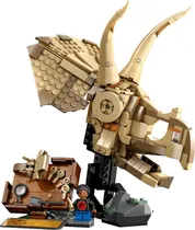 Lego Jurassic Dinosaur Fossils Triceratops Skull - 76969 (468 Peças)