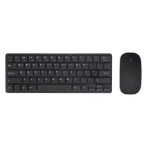 Teclado e Mouse Sate Mini AK-731 Wireless Preto