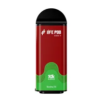 Refil Life Pod Eco II 10K Strawberry Coconut 10.000 Puffs