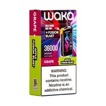 Waka Vaper Desechable Blast 36000PUFFS Grape Apple Fusion