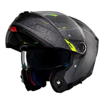 Capacete MT Helmets Atom 2 SV Destiny C2 - Articulado - Tamanho M - com Óculos Interno - Matt
