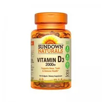 Vitamina D3 2000UI Sundown 150 Softgels