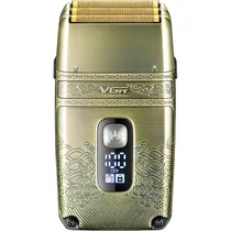 Barbeador Elétrico VGR Voyager V-335 Bivolt - Dourado