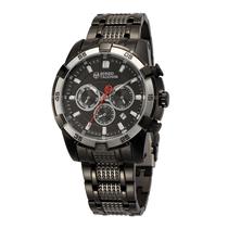 Relogio Analogico Masculino Sergio Tacchini ST.1.10026-5 Pulseira de Aco Inoxidavel - Preto