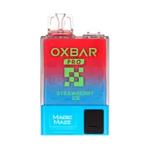 Vaper Descartável Oxbar Magic Maze 10000 Strawberry Ice
