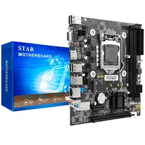Placa Mãe 1150 Star B85 2XDDR3, 1XM.2 Nvme, 1XVGA D-Sub, 1XHDMI, 2XUSB-A 3.0, 4XUSB-A 2.0, 1XRJ45 Gigabit, 1XAUDIO, M-ATX  Placa Mãe 1...