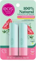 Protetor Labial Eos Natural Lip Balm Watermelon Frosé 4G (2 Unidades)