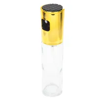 Vaporizador de Óleo de Vidro 100ML Dourado