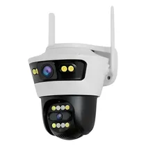 Câmera de Segurança Satellite A-CAM8011D 6MP Wifi - Branco