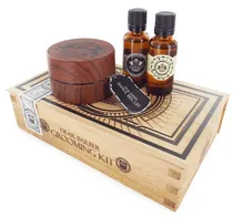 Kit Dear Barber Grooming Creme de Barbear + Óleo Pré-Barba + Colônia