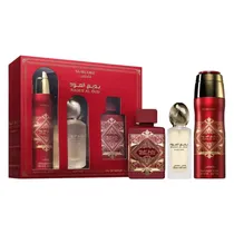 Kit Lattafa Bade'e Al Oud Sublime Eau de Parfum Unissex 100ML + Desodorante 200ML + Hair Mist 50ML