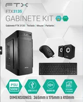Kit Gab FTX FTX3135 500W/Mouse/Speak/Tec Español N