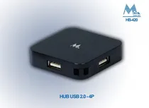 Hub USB Mtek HB-420 4 Portas 2.0 Black