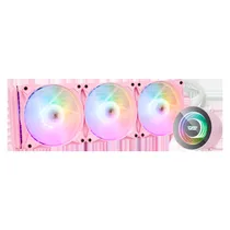 Water Cooler para Processador Aigo Darkflash DX360 RGB - Rosa