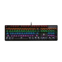 Teclado HP GK320 Gaming Mecanico USB RGB Preto