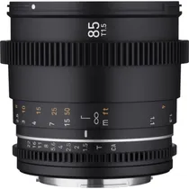 Lente Cine Samyang Canon VDSLR 85MM T1.5 II Ef FF  Lente Cine ...