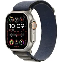 Apple Watch ULTRA2 Cell MREQ3LW/A 49MM Loop L Titanium/Blue Alpine