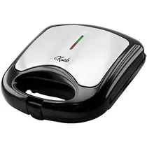 Sanduicheira e Grill Krab KBSG70 750 Watts 220 - 240V ~ 50/60 HZ - Preta/Prata