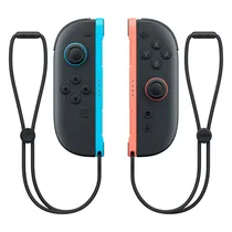 Controle Joy-Con para Nintendo Switch 2 L e R - Azul Claro e Vermelho Claro