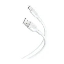 Cabo Lightning/USB-A Xo NB212 2,1A/1M - Branco
