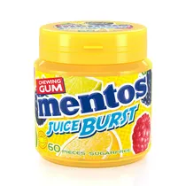 Chicle Sin Azúcar Mentos Juice Burst 120GR