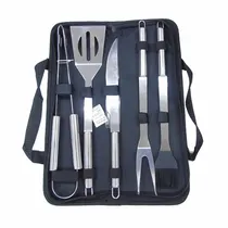 Kit de Churrasco com Maleta - 5 Peças - S395
