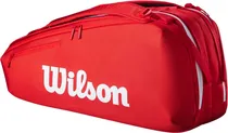 Raqueteira Wilson WR8036801001 - Vermelho