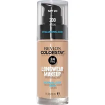 Base Líquida Revlon Colorstay Hyaluronic Acid FPS 20 200 Nude - 30ML